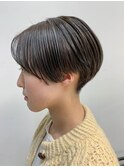 ハンサムショート、マニッシュショート、グレージュ