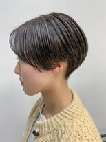 テトヘアー(teto hair) ハンサムショート、マニッシュショート、グレージュ
