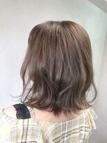 アジールヘア 東上野店(agir hair)&nbsp;大人上品肩ハネ波ウェーブ/透明感イルミナカラー【上野/東上野】