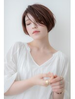 カバーヘア ブリス 北浦和(COVER HAIR bliss)&nbsp;チェリーブラウンニュアンスクールショートY北浦和30代40代50代