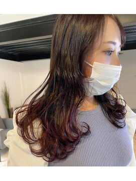 ロナ 岡崎竜美丘店(RONA) ブリーチなしツヤピンク