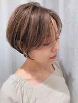 ウニコ(unico.)&nbsp;【unico.】色気バング・柔らかショート・立体感ハイライト