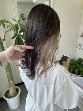 美容室 サワコ 国府店(SAWAKO) インナーミルクティーベージュ