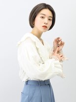 ソシエ アヴェダ さいたま新都心店(SOCIE AVEDA)&nbsp;透明感/アッシュカラー/センターパート［さいたま新都心駅]