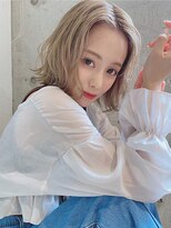 ルービック バランス 天王寺(Rubik's×Balance)&nbsp;大人かわいいウェーブボブ/おしゃれ感◎/20代30代40代