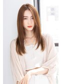 【Totia元町・三宮】大人ストレート×ミルクティーベージュ