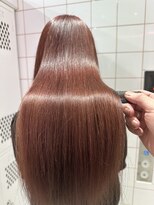 ロンドルーチェ 心斎橋(Lond luce)&nbsp;ダークアッシュ/ミディアムレイヤーカット［髪質改善/縮毛矯正］