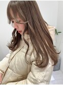 【井上美乃里】 milk tea beige