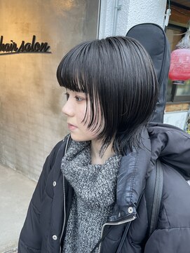 エムドットヘアーサロン(M. hair salon) 【門田美穂】お洒落なウルフ美人♪