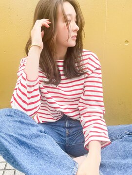 ロロ(ro-ro) 【恵比寿 ro-ro】顔まわりレイヤーで抜け感のあるロングスタイル