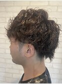 スパイラルパーマ