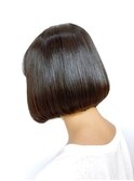 20代30代40代ミニボブ暗めカラー透明感小顔ブリーチなし