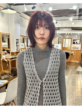 ヘアメイクエイト 丸山店(hair make No.8) ◆担当：岩切祐樹◆ミディアムフェイスレイヤー