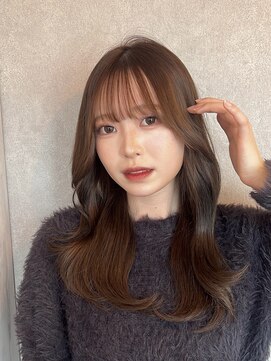 ルームバイシー 新宿(Loom. by Sea) ○小顔韓国風前髪×レイヤーカット