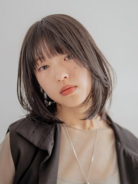 ベンジー 北千住店(benji) ボブから伸ばし中のミディアムレイヤー