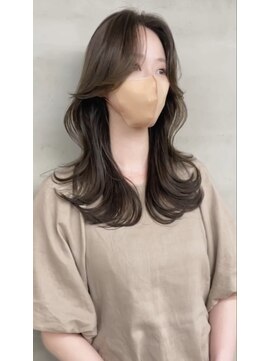 リベルテ(LIBERTE) Liberte 銀座 透明感レイヤースタイル×艶髪グレージュ