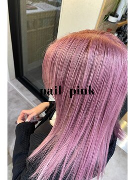 シャルムバイケンジ(Charm.by KENJE) 【ペールピンク】銀座/似合わせカット/トリートメント/カラー