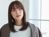 【梅雨もまっすぐキラキラ☆】ベーシックナチュラル縮毛矯正＋カット￥11000