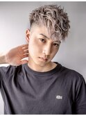 フェードカット×スペインカール