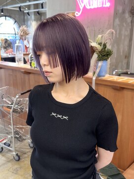 ヤーン(yarn.) ラベンダー/ステップカット【赤堀友哉】