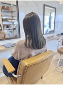 ミディアム×アッシュグレージュ＊
