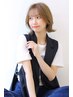 【透明感カラー☆】カット+ブリーチなしダブルカラー+ヘアケア￥13000