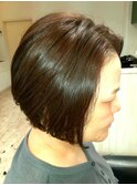 大人のグラデーションボブ