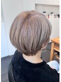 【60代～】明るい白髪ぼかしでも老け見えしない C Mplusミズイデ