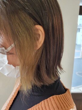 シャルムバイルーチェココ(CHARME by Lu'ce coco) イヤリングカラー×ベージュ