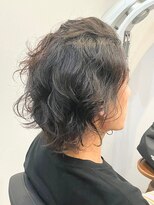 アイノ(AINO.)&nbsp;色気のあるミディアムメンズパーマ[茅ヶ崎/茅ヶ崎駅/湘南]