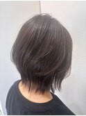 Azule/アッシュブラウン/くびれボブ