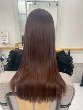 ミエル ヘア 新宿(miel hair) 艶髪ストレート☆縮毛矯正　【新宿】