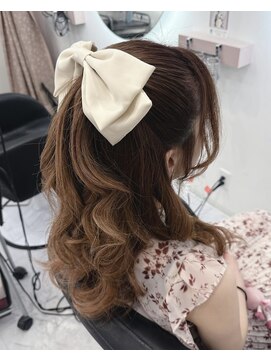 クラン 梅田店(clan) ハーフポニー/梅田ヘアセット