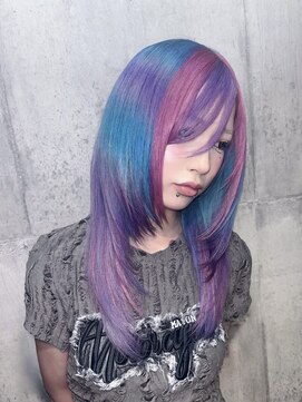 エルシャドール(EL-SHADDOLL) 水色 紫 ピンク デザインカラー