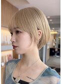 マッシュショート/艶髪ショート/表参道ショート/くびれショート
