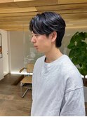 ニュアンスパーマワンカールウルフ韓国ヘア