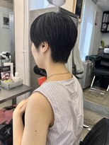 アンダーカレント(undercurrent)&nbsp;ショートスタイルマッシュショート前髪カット