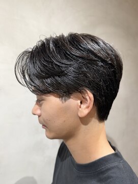 ニコ トウキョウ ヨコハマ(nico) メンズセンターパート/ニュアンスパーマ