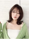 暗めカラー/韓国レイヤー/マロンベージュ/くすみベージュ/大宮