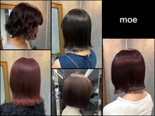[“moe”  hair style]