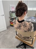 シニヨンアレンジ