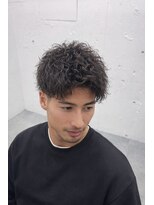 メンズ ラピス(Men's Lapis)&nbsp;縦落ちツイスパ｜無造作×色気の大人パーマ