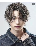 アストラ(ASTRA)&nbsp;MEN’S HAIR/波巻きツイストスパイラル/リバースセンターパート
