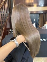 ハレケルーピディア(HAREKE loopidia)&nbsp;ブリーチ無しでもできる透明感オリーブカラー