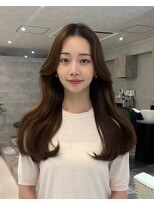 エヌ 大阪梅田店(enu)&nbsp;【大阪梅田】ラテベージュ×韓国風くびれ巻き