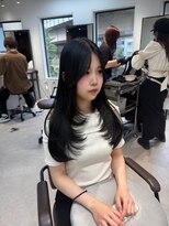 ザシェノンウメダ(THA CHAINON UMEDA) 着物ヘア/大人ガーリー/ダークアッシュ/似合わせカット/心斎橋