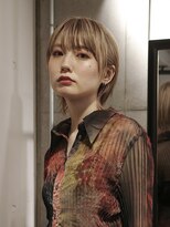 ネロ ヘアサロン 渋谷(NERO HAIR SALON) 【倉田真希】ショートレイヤー モードウルフ 前髪あり