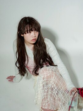 ファルファラ(farfara) 【farfara】ゆるふわレイヤー/ロング/顔まわりカット/透明感