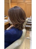 白髪ぼかしハイライト