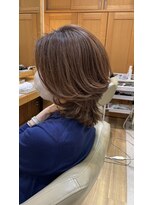 ユウヘアー 三軒茶屋店(U Hair) 白髪ぼかしハイライト